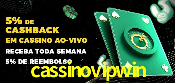 Promoções do cassino ao Vivo cassinovipwin